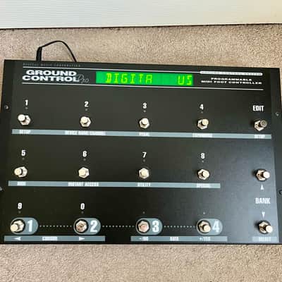 Voodoo Lab Ground Control Pro - Programmable Midi Foot Controller 2005 - Black image 2