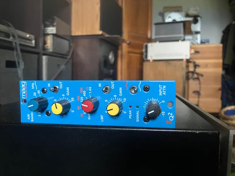 Maag Audio EQ2 500 Series Equalizer Class A Modded image 1