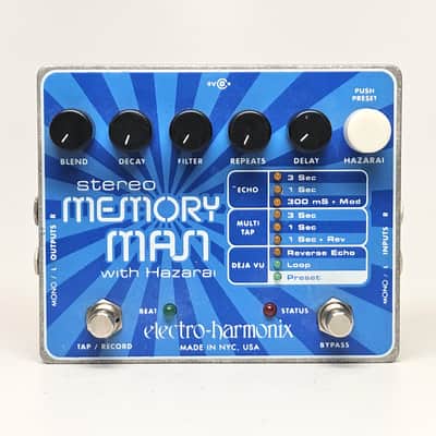 used Electro-Harmonix Stereo Memory Man with Hazarai, Excellent Condition! image 1