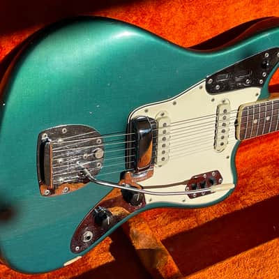 Rare! John Frusciante! Fender Jaguar 1965 - Ocean Turquoise image 7