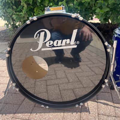 Pearl 1980s Export 4pc Kit Power Toms Royal Cobalt Blue image 2