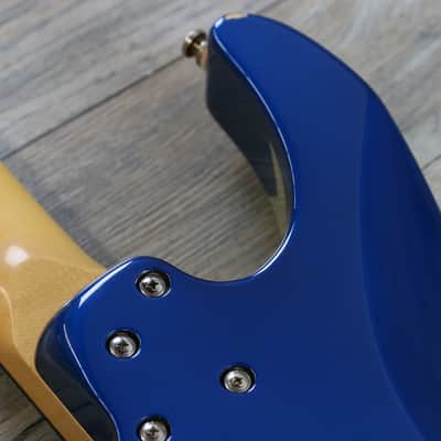 Vintage Signed Twice! ESP Kamikaze II George Lynch Signature 1988 Blue Camo + OHSC image 20