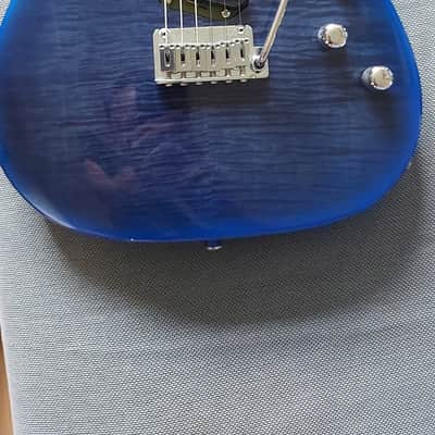 Warmoth Telecaster/Stratocaster Hybrid 2019 Blue image 2