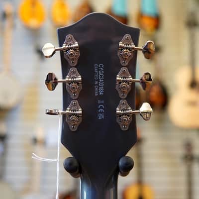 Gretsch G5420T Electromatic Classic Hollow Body Single-Cut Electric Guitar with Bigsby Two-Tone Vintage White/London Grey image 8
