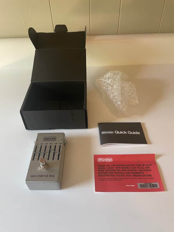 MXR M109S Six Band EQ 2016 - Present - Silver image 1