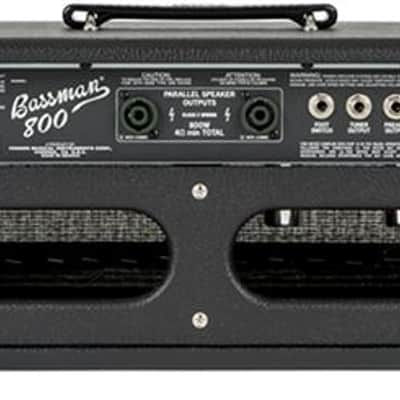 Fender Bassman 800 Pro Head Hybrid Tube/Solid State Bass Head Amp image 5