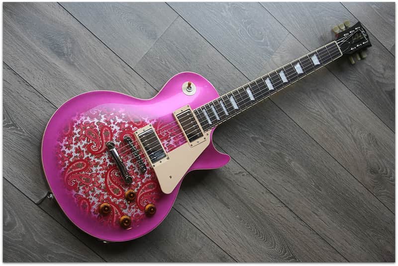 Tokai LS120 PR Love Rock Pink Paisley MADE IN JAPAN LIMITED | Reverb