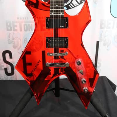 B.C. Rich Warlock Red Acrylic w/ HSC image 1