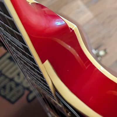 1985 Gibson Les Paul Custom Electric Guitar Ferrari Red Tim Shaw 100% Original 10.4Lbs image 23