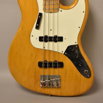 1974 Fender Jazz Bass Natural w/HSC image 2