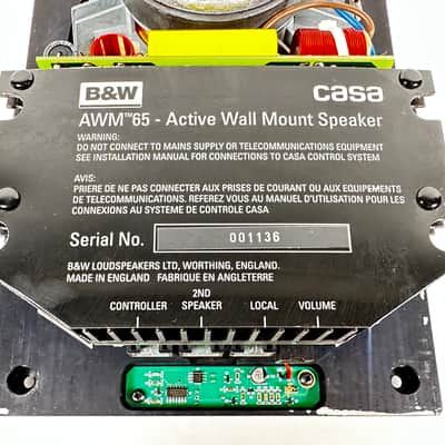 Vintage B&W Casa AWM65 - Active Wall Mount Speaker image 10