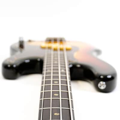 1971 Fender Precision Bass “B” Nut Width Tobacco Sunburst w/ Vintage DiMarzio Pickup, OG Hard Case image 10