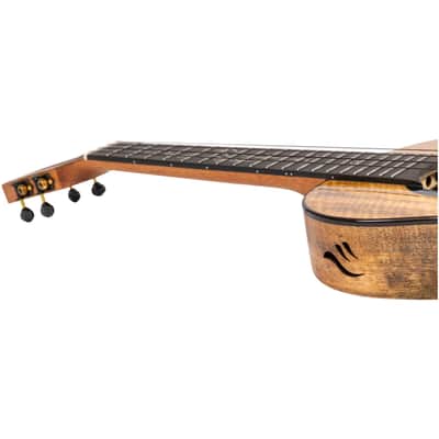 Flight SONGBIRD MANGO EQ-A Royal Series Solid Mango Top Mahogany Neck 4-String Tenor Acoustic-Electric Ukulele w/Gig Bag, Pickup & Humidifier image 13