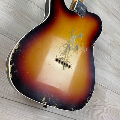 Fender Custom Shop 1960 Telecaster Custom Heavy Relic - Chocolate 3-Tone Sunburst image 20