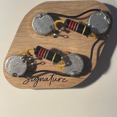 Gibson Les Paul Hand Wired Harness CTS & Centralabs Bumblebee PIO Caps - Vintage image 3