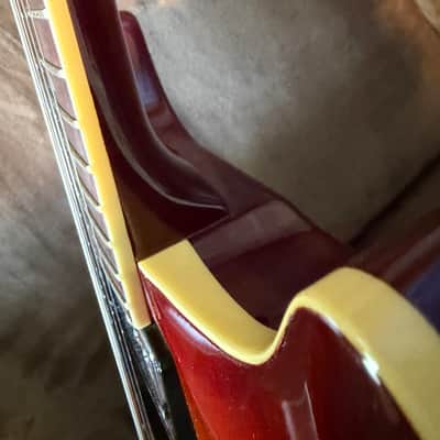 2002 Hamer USA Newport Pro — Jazzburst — 6 lbs 11 oz image 14