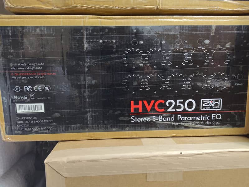 Z&H Designs HVC250 Sontec 5-Band EQ (Black Friday Offer!) image 1