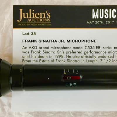 Frank Sinatra Jr's Performance Mic AKG C535EB image 7