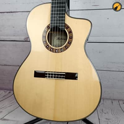 Martinez MP-14 Ziricote CE Crossover - Natural Laquered image 4