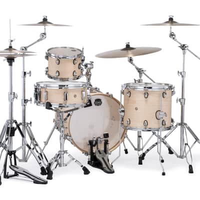 Mapex Mars Maple Natural Satin BOP Drums 4pc Shell Pack 18/10/14/14 | NEW Authorized Dealer image 3