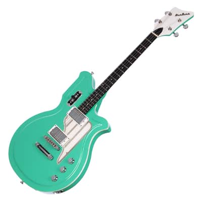 Airline Guitars MAP Tenor Seafoam Green image 5