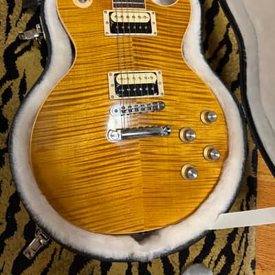 Gibson Les Paul Slash Appetite Signed 2010 Amber AFD image 1