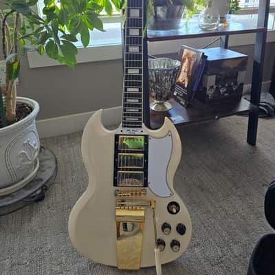 Epiphone SG G-400 Les Paul Custom Rare 3 Pickup Black Model NOS