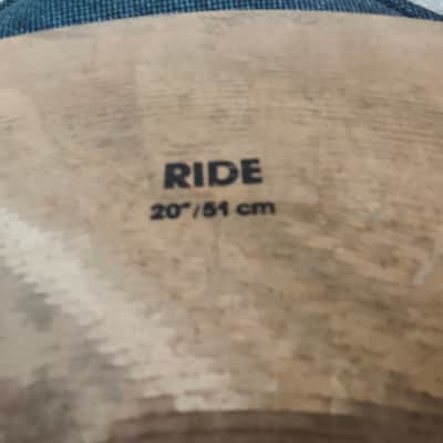 Yamaha ride cymbal YDZ20R 20"/51cm '80s image 8