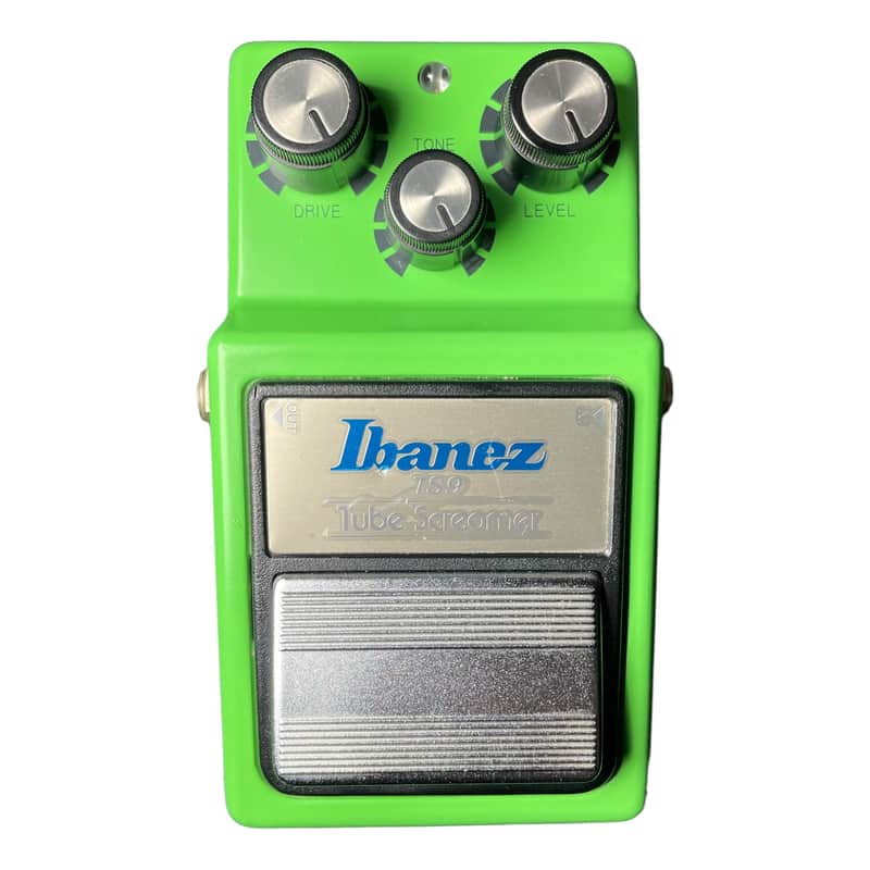 Vintage Ibanez TS9 Tube Screamer (Silver Label) 1990’s - Green image 1