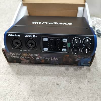 PreSonus Studio 26C 2x4 USB-C Audio / MIDI Interface USED Good - 2nd Hand image 1