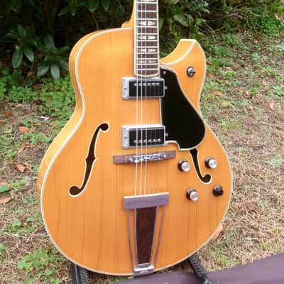 Yamaha AE-11 1969-1970 - Natural Lacquer+Original Hard Case image 2