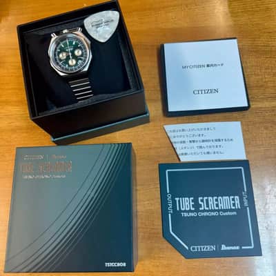 Citizen Ibanez TSTCC808 Tsuno Chrono Custom Tube Screamer UHR image 2