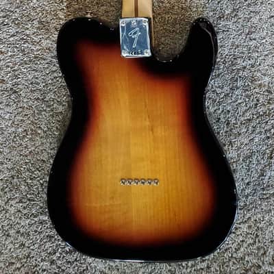 2022 Fender Player Telecaster Left-Handed w/ Maple Fretboard - 3-Color Sunburst image 2