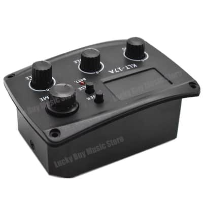 Acoustic Guitar 3 Band EQ Equalizer with Tuner Guitar Pickup image 3