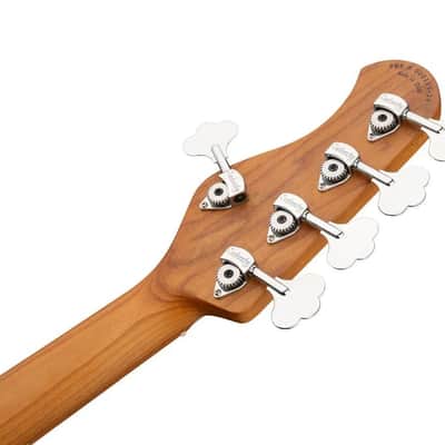 Sadowsky MetroExpress 5-String 24-Fret Modern Bass Roasted Maple Fingerboard 5-String Solid Sage Green Metallic High Polish image 3