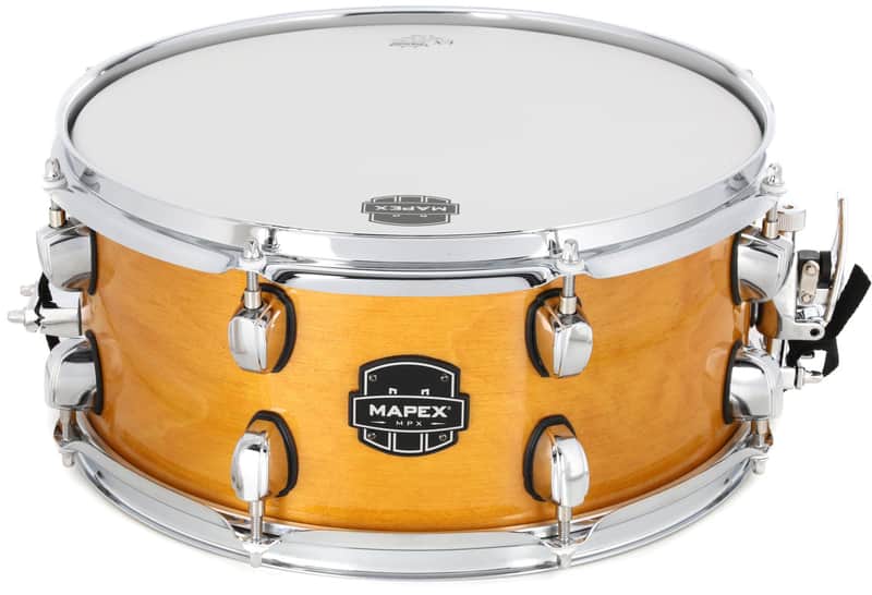 Mapex MPX Maple/Poplar Snare Drum - 6 x 13-inch - Natural with Chrome Hardware image 1
