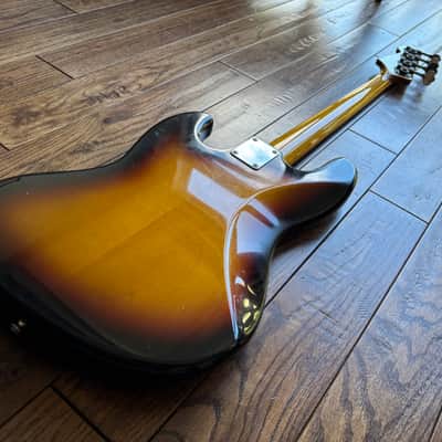 2006 Fender JB-62 Jazz Bass Dimarzio Collection ‘62 Reissue Sunburst MIJ Japan image 11