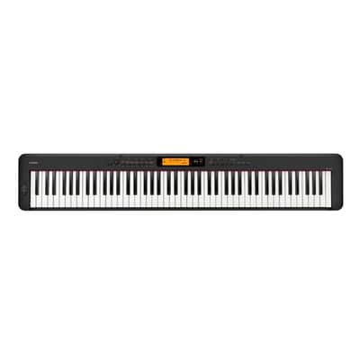 Casio CDP-S360 Portable Digital Piano with 88-Key Weighted Action, LCD Display, 700 Tones, 200 Rhythms, Sheet Music Stand, Power Supply and USB-MIDI