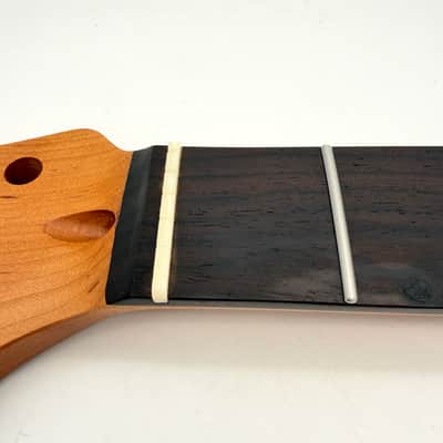 HooDoo Stratocaster Neck Rosewood/Roasted Maple Lefty Nitro hsn6420 image 9