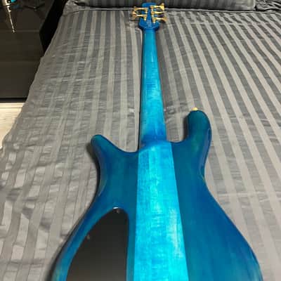 Spector Custom USA NS 2021 - Bahama Blue High Gloss image 3