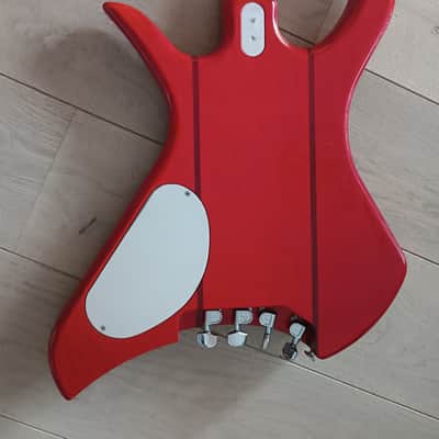Kramer XL 8 string bass 1980 Red image 11