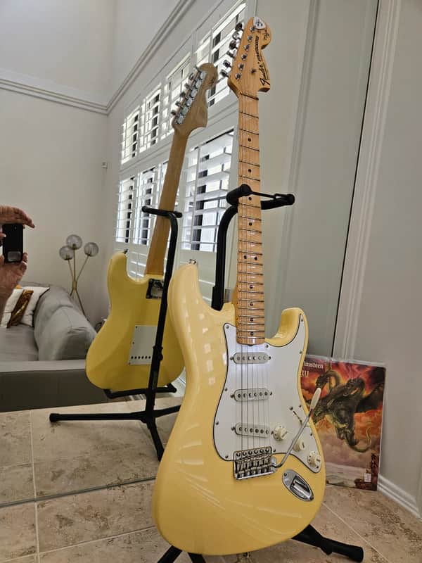 Fender USA Custom Shop YJM, Yngwie Malmsteen Signature Stratocaster Vintage White image 1