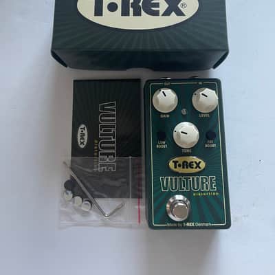 T-Rex Engineering Vulture Distortion Booster Guitar Effect Pedal + Original Box image 1