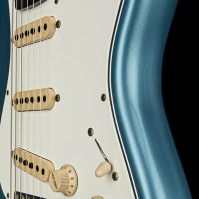 Fender Custom Shop Empire 59 Transition Stratocaster Journeyman Relic - Faded Aged Lake Placid Blue #19391 image 11