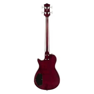 Gretsch Streamliner Jet Club Single-cut Electric Bass Guitar - Havana Burst image 2