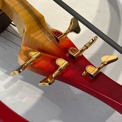 2006 Violectra Phoenix 5 String Cello with Accord Carbon Fibre Hard Case image 8