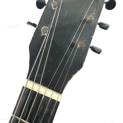 Vintage Silvertone Longhorn Danelectro hybrid electric guitar The Awesomesauce Longhorn 1968 - Sunburst image 3