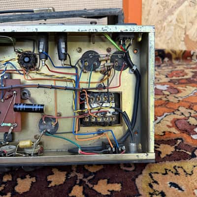 Vintage 1960s Selmer Treble N Bass 50 MKIII MK3 Valve Guitar Amplifier Head Bild 20