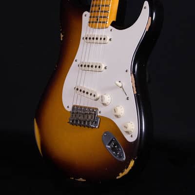 Fender Custom Shop LTD '57 Stratocaster, Relic, Wide Fade 2-Color Sunburst image 2