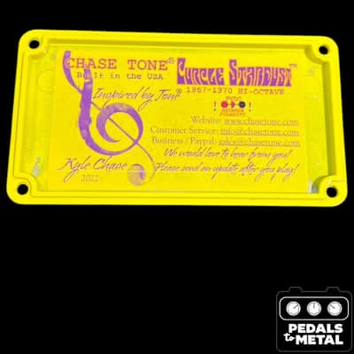 Chase Tone Purple Stardust Hi-Octave - Yellow - X20287 image 12